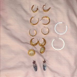 Lot of various fashion earrings